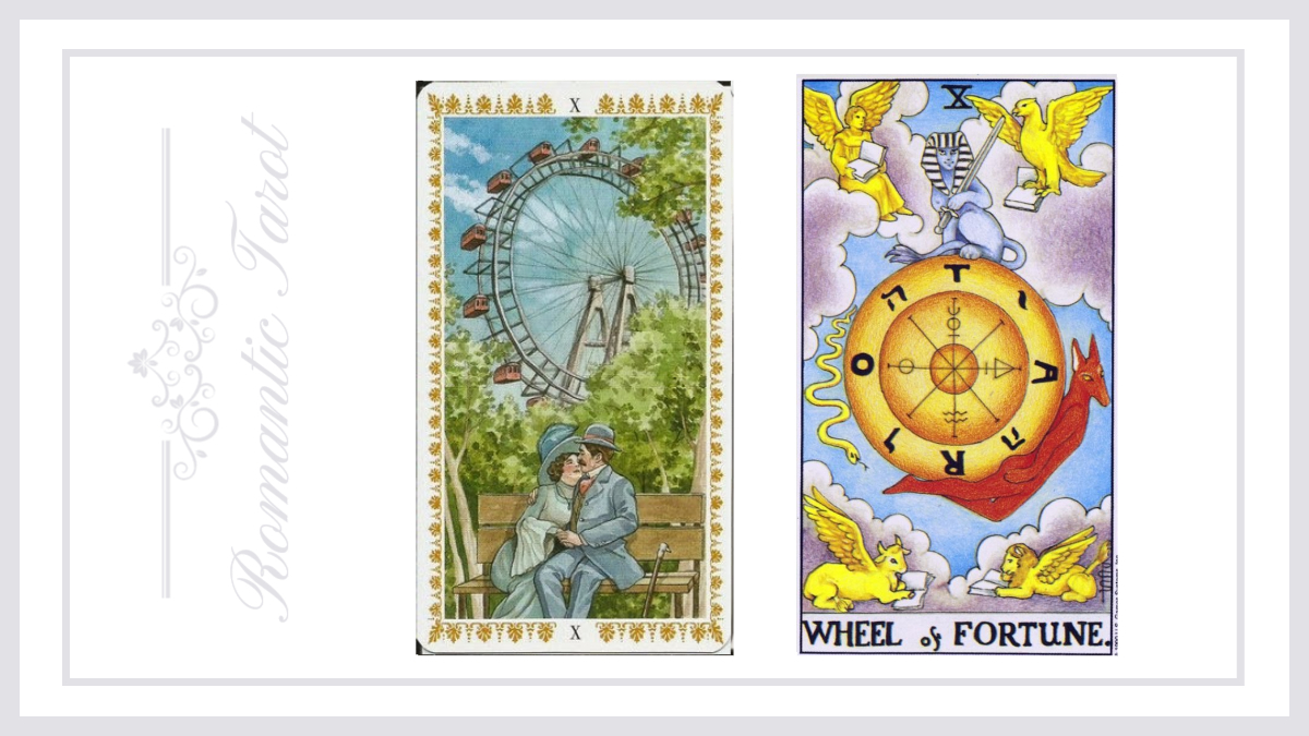로맨틱타로 10번 운명의수레바퀴
