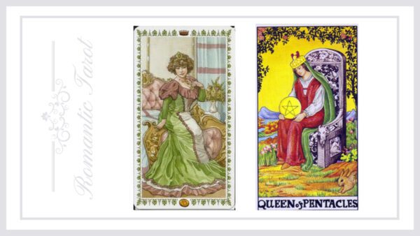 로맨틱타로 펜타클 여왕