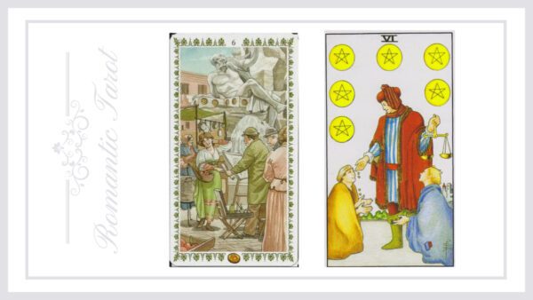 로맨틱타로 펜타클 6