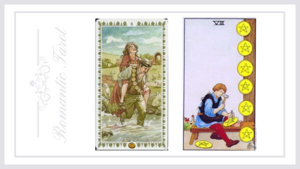 로맨틱타로 펜타클 8