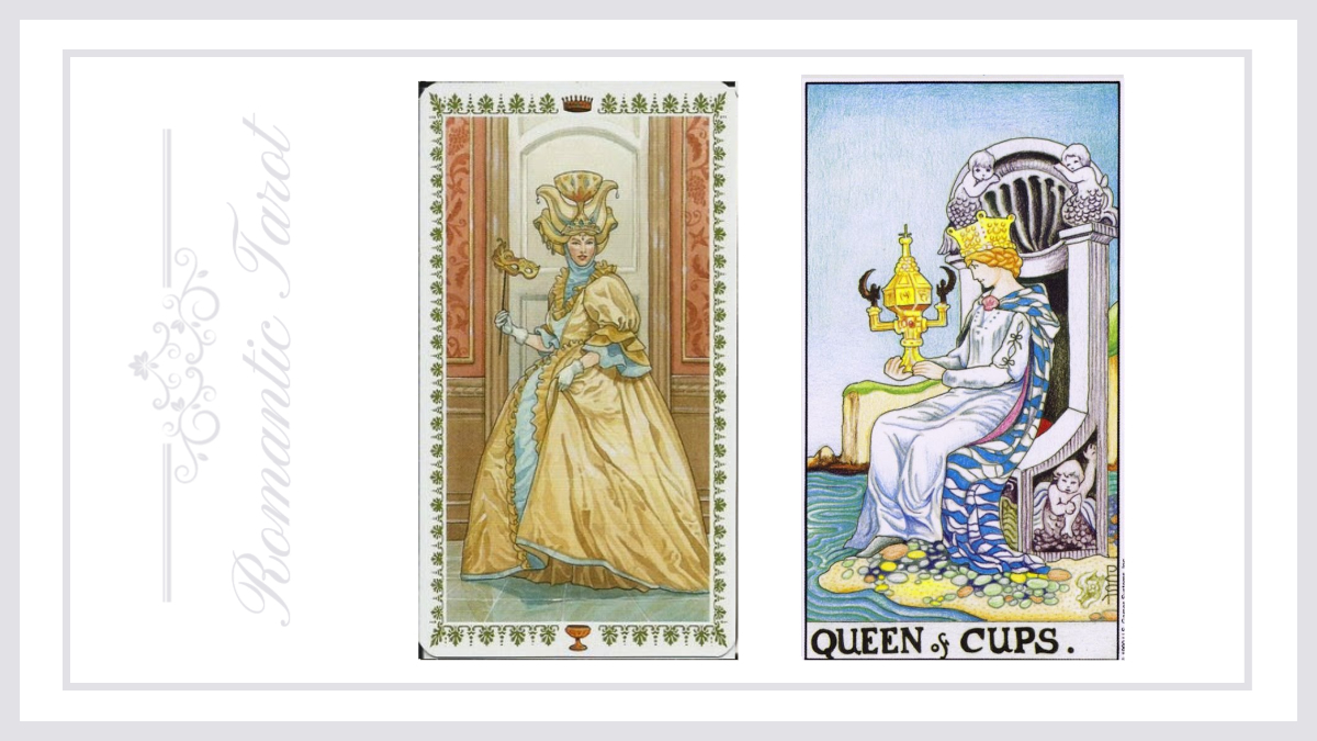 로맨틱타로 컵 여왕