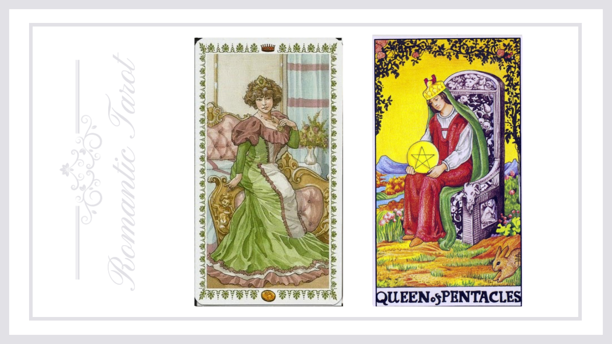 로맨틱타로 펜타클 여왕