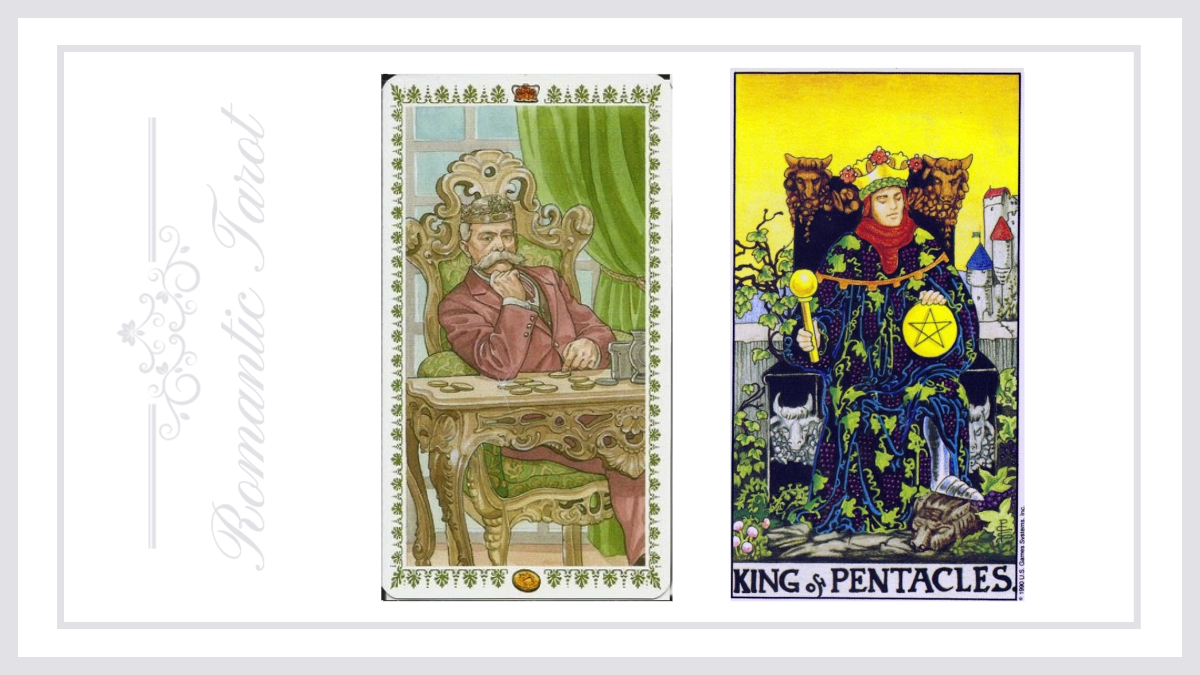 로맨틱타로 펜타클 왕