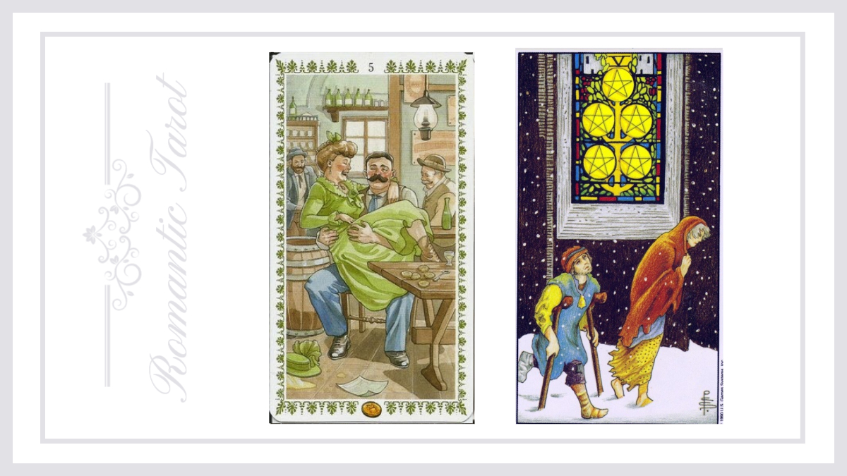 로맨틱타로 펜타클 5