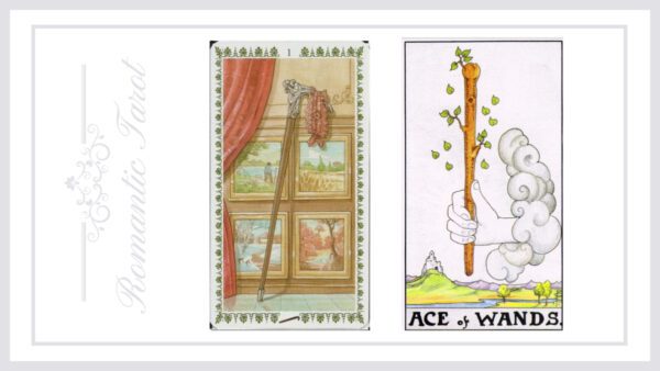 로맨틱타로 완드 에이스