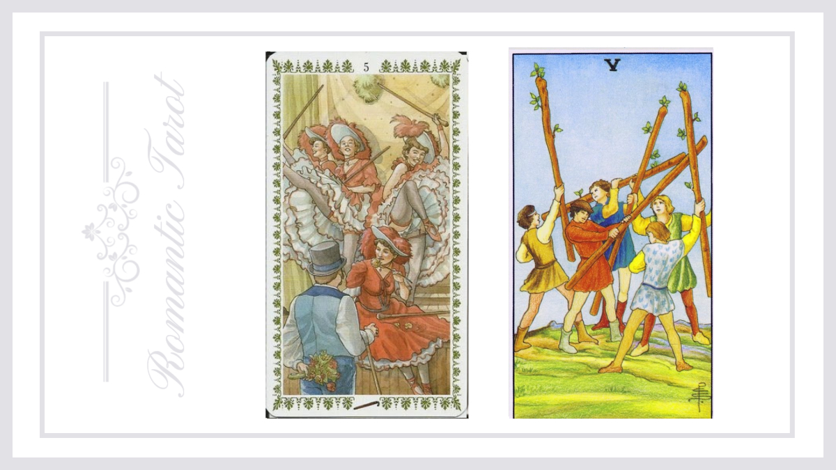 로맨틱타로 완드 5