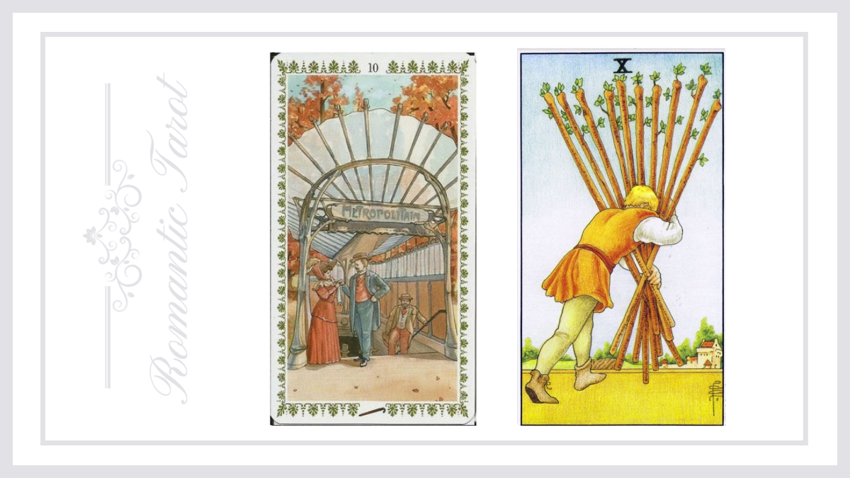 로맨틱타로 완드 10