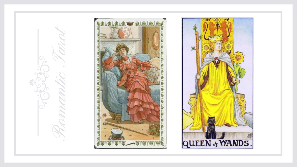 로맨틱타로 완드 여왕