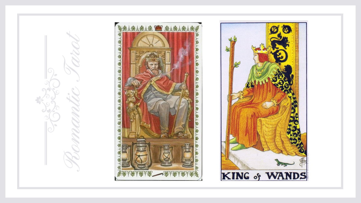 로맨틱타로 완드 왕